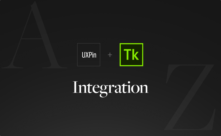 UXPin + TypeKit